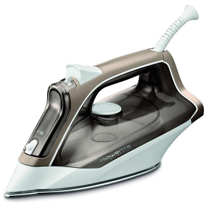 Image of Rowenta DX1635 Effective + Ferro da Stiro a Vapore 250 ml 2400 W 40 g-min Colpo di Vapore 120g Acciaio Inossidabile