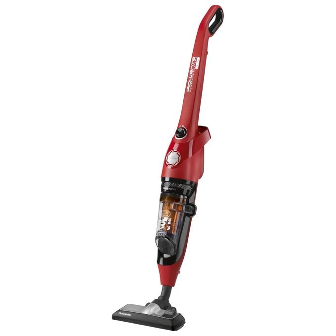 Image of Rowenta RH8133WA Powerline Extreme Cyclonic Scopa Elettrica con Filo Senza Sacchetto Pulizia a Secco Capacita' 0,9 Litri 750 W Rosso-Nero
