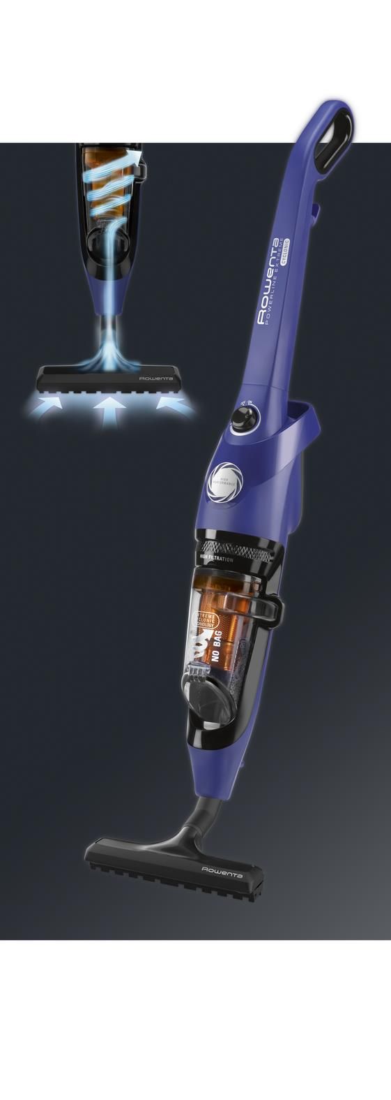 Rowenta RH8111 Powerline Extreme 550W Scopa Elettrica senza | Yeppon