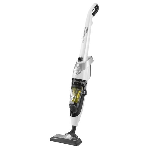 RH8147WA Powerline Extreme Cyclonic Scopa Elettrica con Filo Senza Sacchetto Pulizia a Secco Capacita' 0,9 Litri 750 W Bianco/Giallo