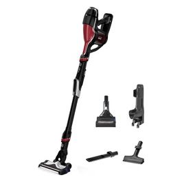 RH9293WO Air Force Flex 460 Animal Care Scopa Elettrica Ciclonica Senza Filo Senza Sacchetto Pulizia a Secco Autonomia 30 minuti Capacita' 0,65 Litri 21,9 V Nero/Rosso
