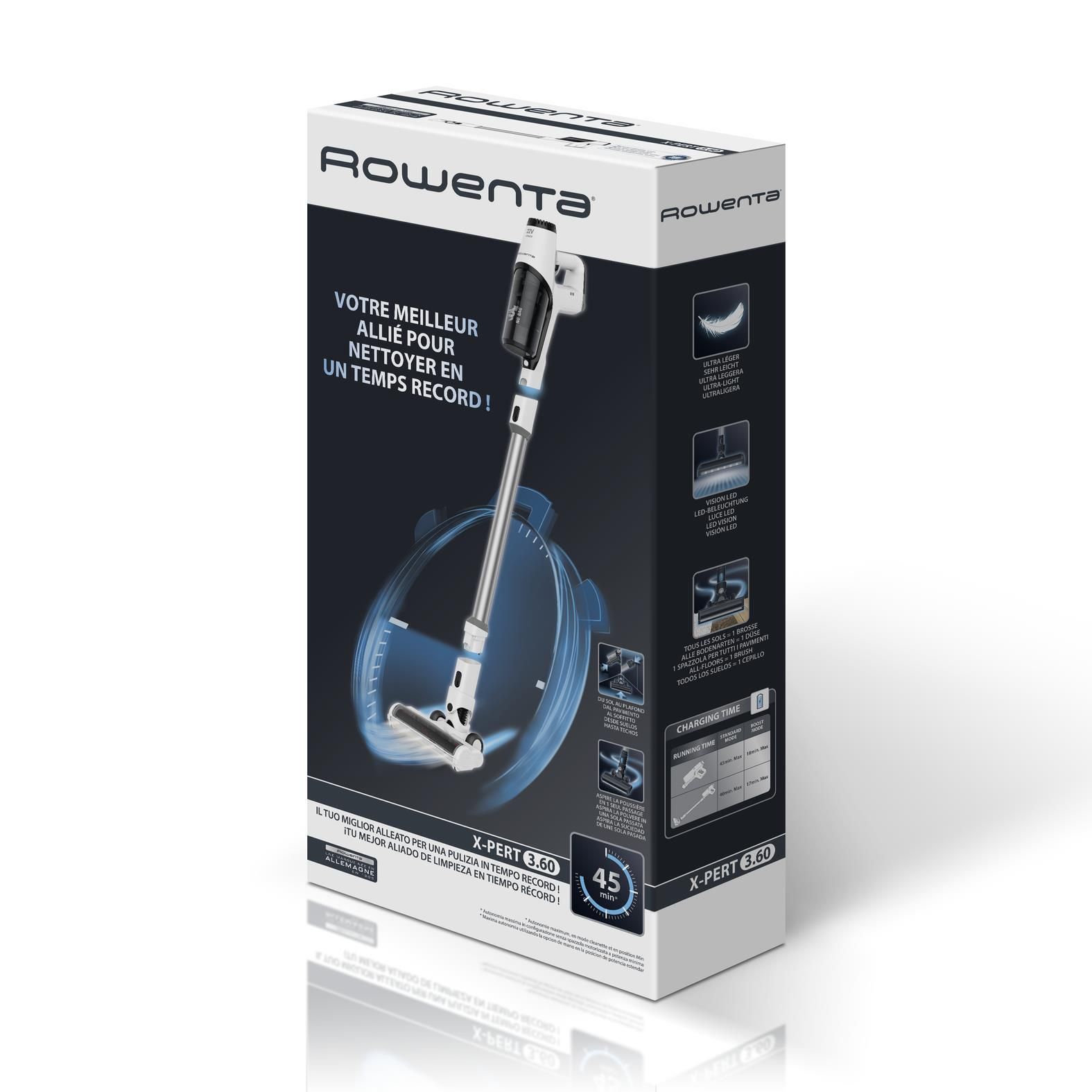 Rowenta Spazzola Ruote Rullo Raccordo Scopa X-Pert 3.60 RH6921 RH6933 RH6974