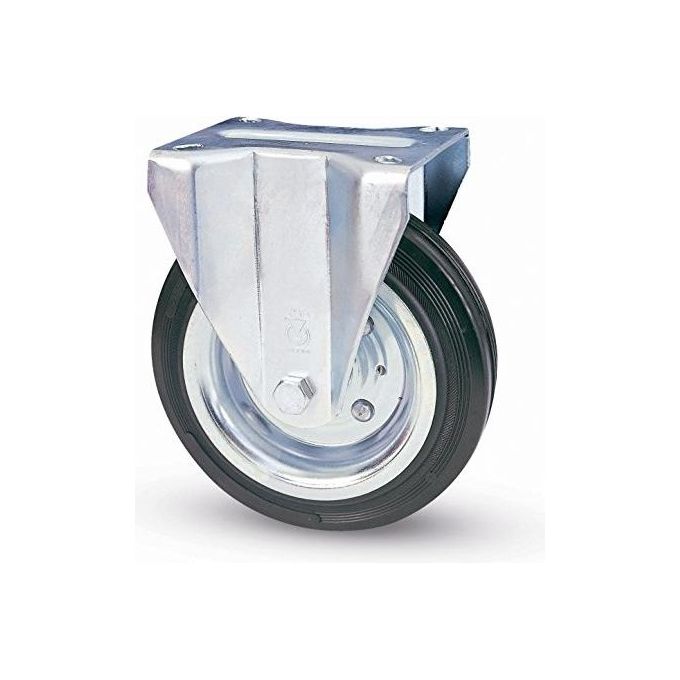 Ruota+industr. Staffa Fissa Mm 180-80a