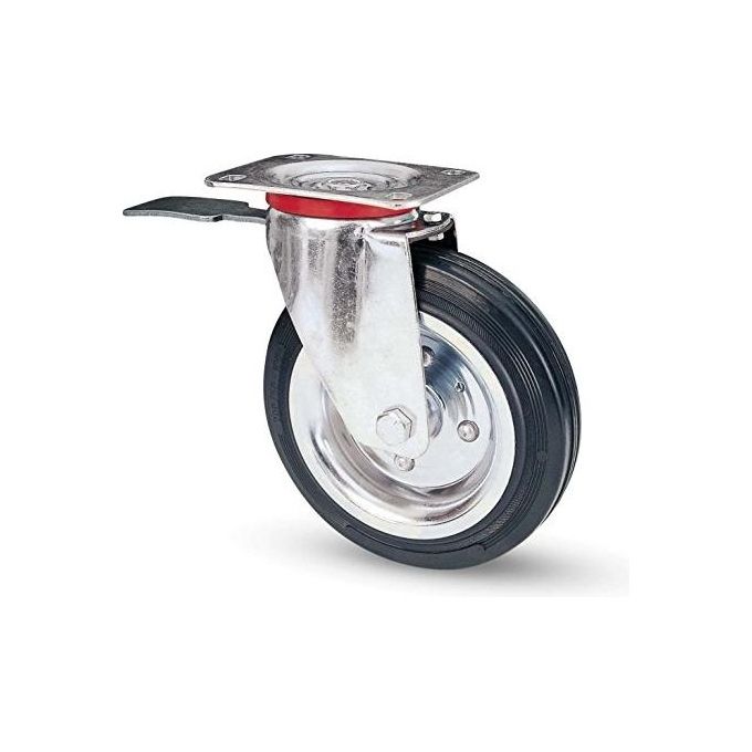 Image of Ruota+industr. Staffa+freno Mm 125-80bis