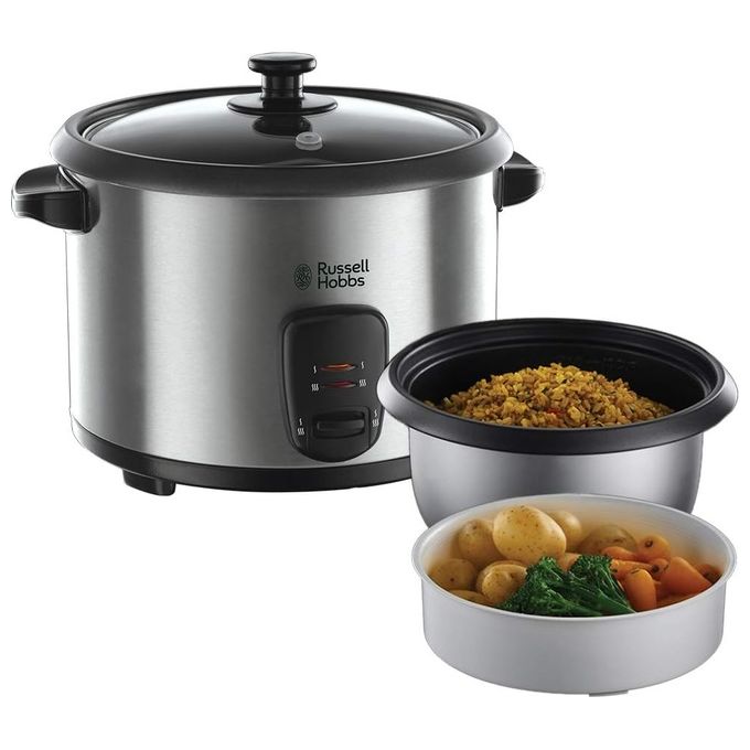 Image of Russell Hobbs Cuociriso 700W 1,8 Litri per preparare riso in modo semplice e veloce in famiglia