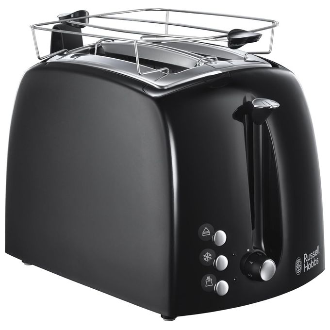 Image of Russell Hobbs 22601-56 Tostapane Texture Plus Colore:Nero