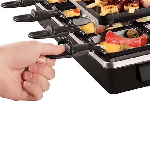 Russell Hobbs 2628056 Multi Raclette 3 in 1 8 Persone 1400W Nero