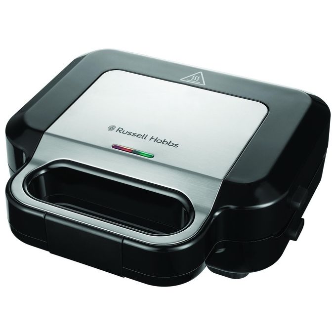 Russell Hobbs 26810-56 Tostiera Antiaderente 3 Piastre Sandwich Piastra per Waffle Griglia