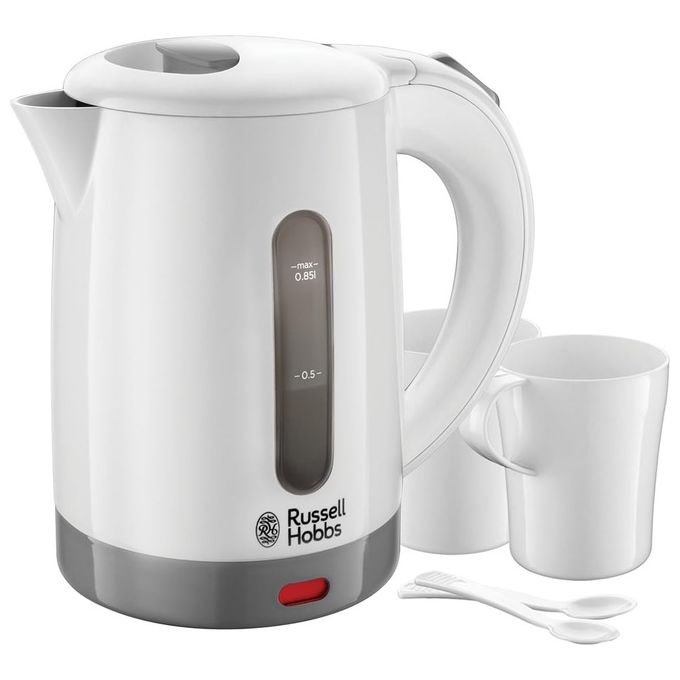 Russell Hobbs 23840-70 Bollitore Elettrico da Viaggio 0,85 L 1000W Compatto Portatile Spegnimento Automatico