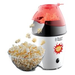 Fiesta Macchina per Popcorn 1200W Nero/Bianco