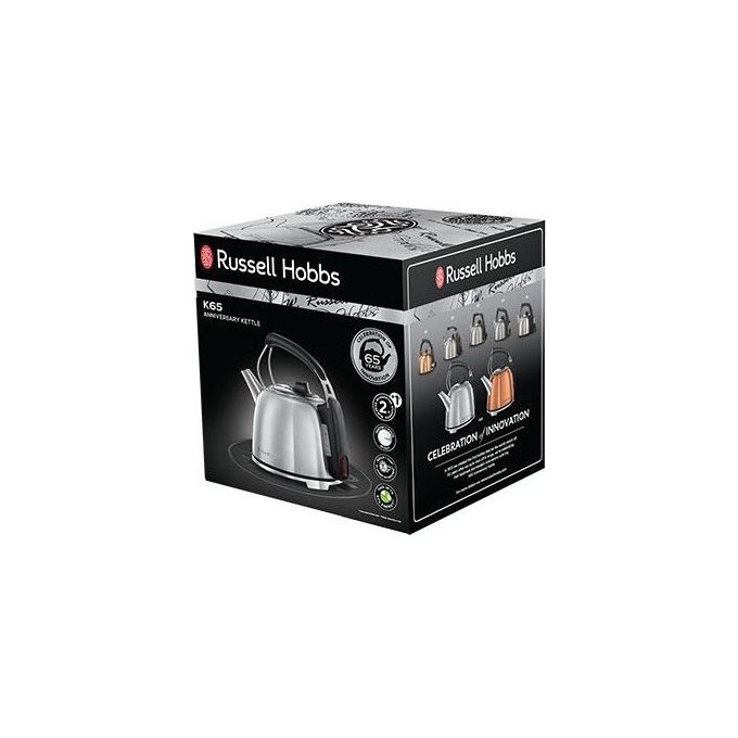 Russell Hobbs Bollitore K65 Anniversary 1,2 L Argento 2400 W