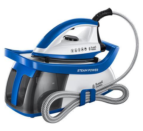 Russell Hobbs Steam Power Ferro da Stiro a Caldaia 2600W 1,3Lt Blu