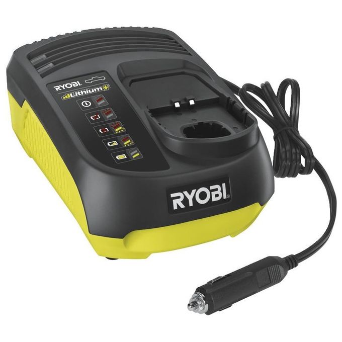 Ryobi RC18118C, Caricatore per batteria, Litio, 18 V, Ryobi, Nero, Giallo, 12 V