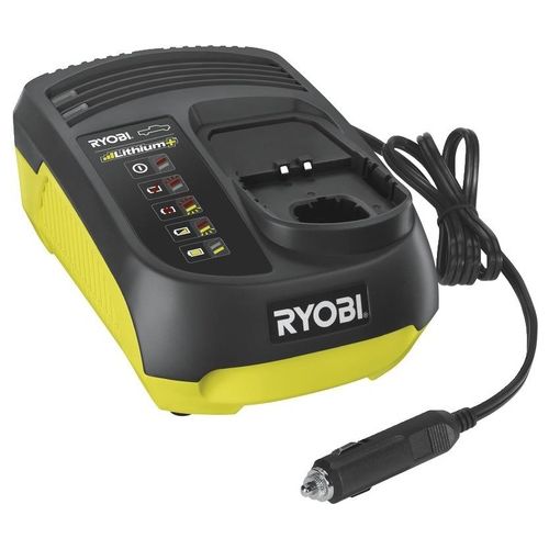 Ryobi RC18118C, Caricatore per batteria, Litio, 18 V, Ryobi, Nero, Giallo, 12 V