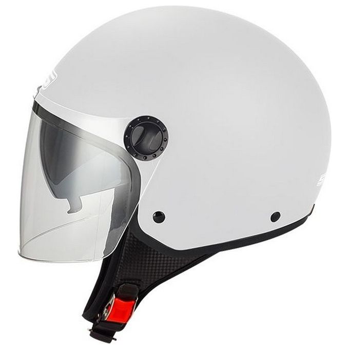 S-Line Casco Demi-Jet S706 XL Bianco Lucido