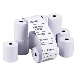 Confezione 10 Rotolo Termico Registratore di Cassa 48gr