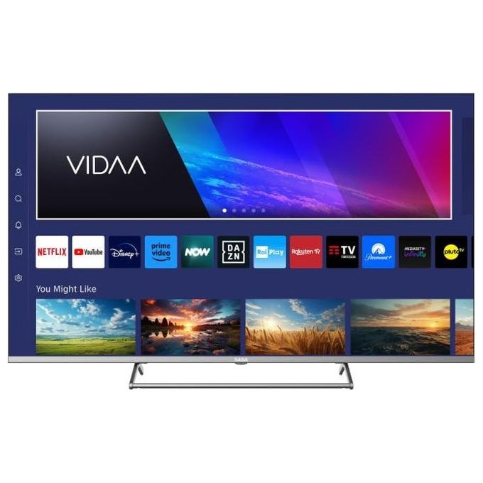 Saba SA55K79VDA Tv Led 55 pollici ultra hd 4k hdr Light Gray