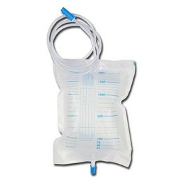 Sacca Urine 2000 Cc - Tubo 130 Cm+Val. Antireflusso conf. 30 pz.