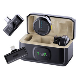Kit 2 Microfoni Wireless con Custodia Ricarica