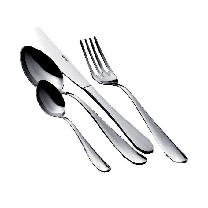 Salvinelli Cucchiaio da Tavola in Acciaio 18-10 3 Pezzi Twist Salvi