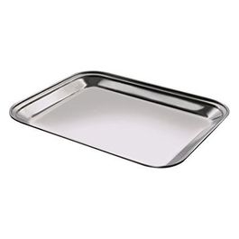 Vassoio in Acciaio Inox Rettangolare 30x23cm Salvi