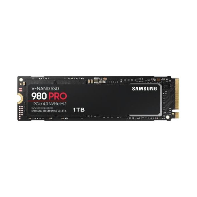 Samsung 980 Pro Ssd Interno M.2 1000Gb Pci Express 4.0 V-nand Mlc Nvme