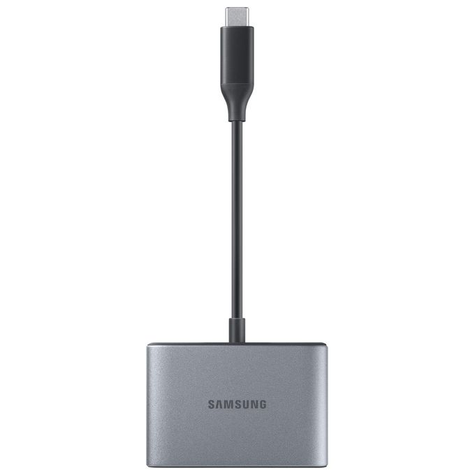Samsung Adattatore Multiporta Type-C Ee-p3200 Grey