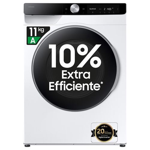 AI Control WW11DG6B25LKU3 Lavatrice a caricamento frontale 11 Kg Classe A Ecobubble Vapore igienizzante Wifi bianco