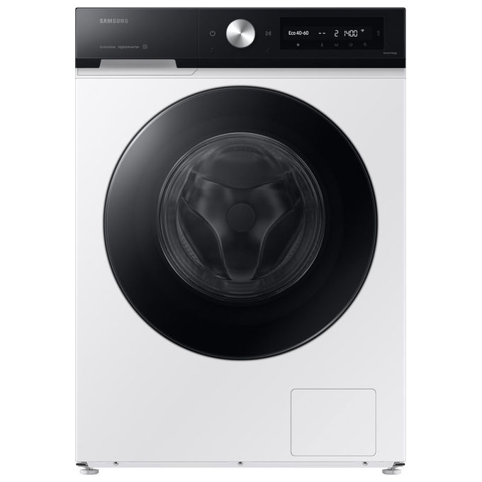 Samsung WW90DB7U94GEU3 Bespoke AI Lavatrice Frontale 9 Kg 1400 rpm Classe A Ecodosatore Vapore Wi-Fi (85x60x60 cm) colore Bianco