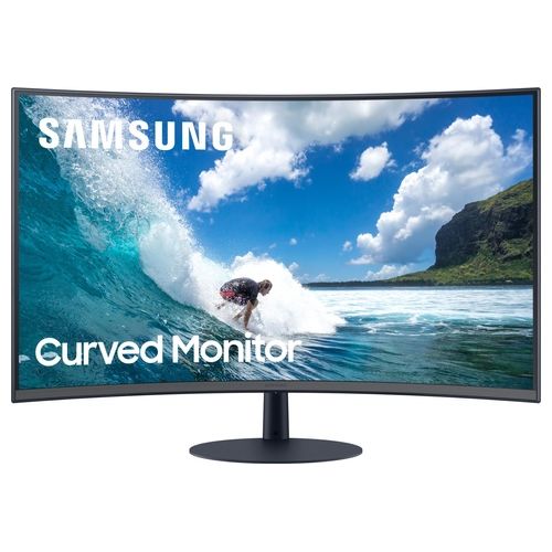 Samsung C32T550FDR Monitor Piatto per Pc 32" 1920x1080 Pixel Full Hd Nero/Blu/Grigio