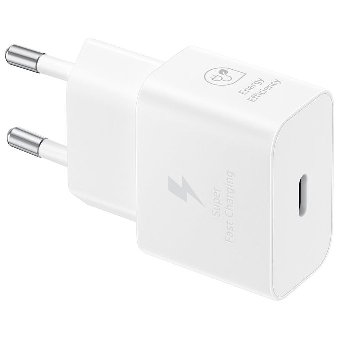 Samsung Caricabatterie Super Fast Charging 25W con Cavo da Usb Type-c a Usb Type-c