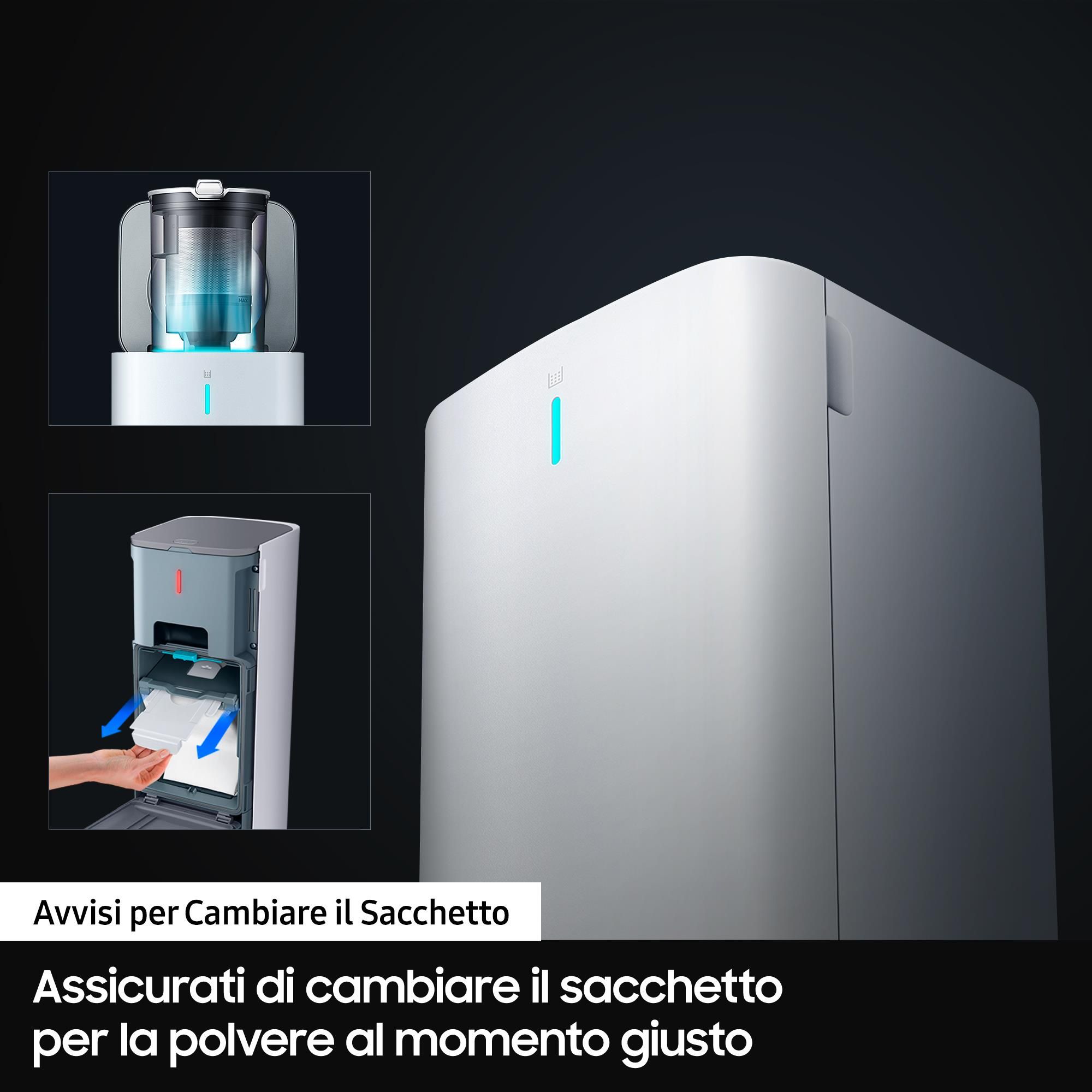 Samsung Clean Station VCA-SAE90A - Stazione di Pulizia Nero | Yeppon