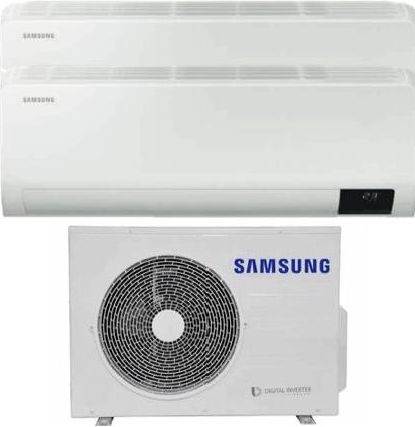 Samsung Condizionatore Fisso Dual AJ040T+AR09 TXHZA+AR12 TXHZA Luzon