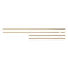 Cornice 75" Frame 2021 Beige