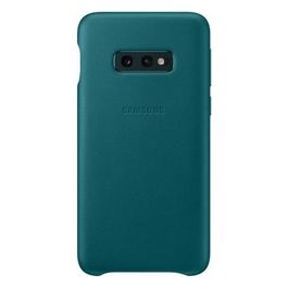 Cover in Pelle per Galaxy S10e Verde