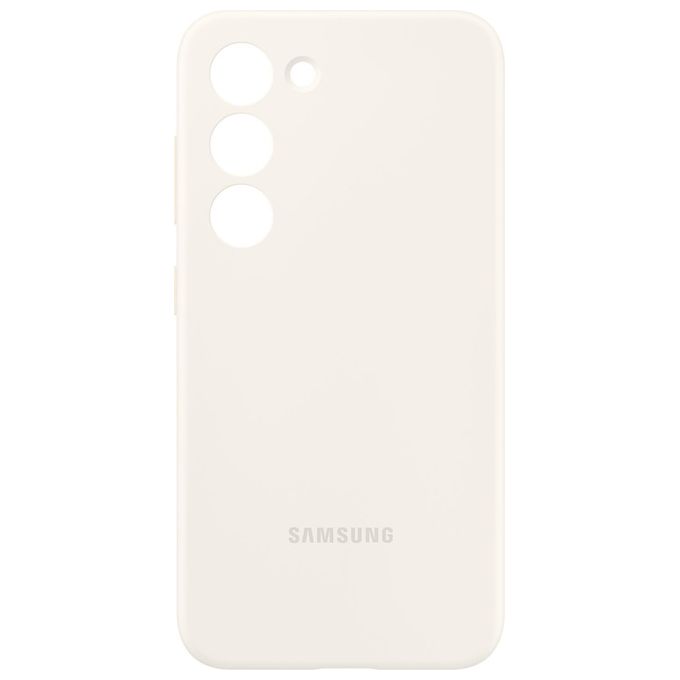 Samsung EF-PS911TUEGWW Galaxy S23 Silicone Case Cream