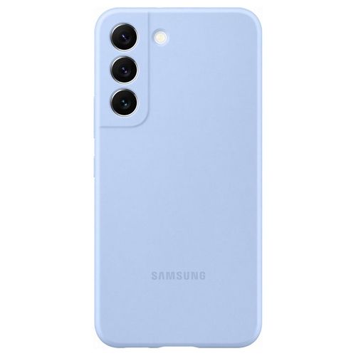 Samsung Cover in Silicone per Galaxy S22 Artic Blue
