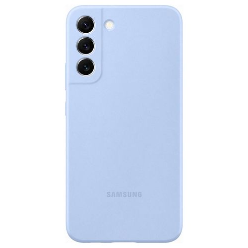 Samsung Cover in Silicone per Galaxy S22 Artic Blue
