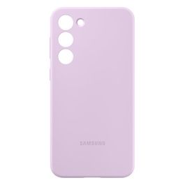 Samsung Cover in Silicone Lilac per S23