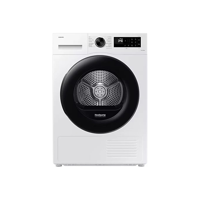 SAMSUNG Crystal EcoDry DV90CGC2A0AEET Asciugatrice a pompa di calore 9 Kg  Classe A+++ Hygiene Care Wifi bianco