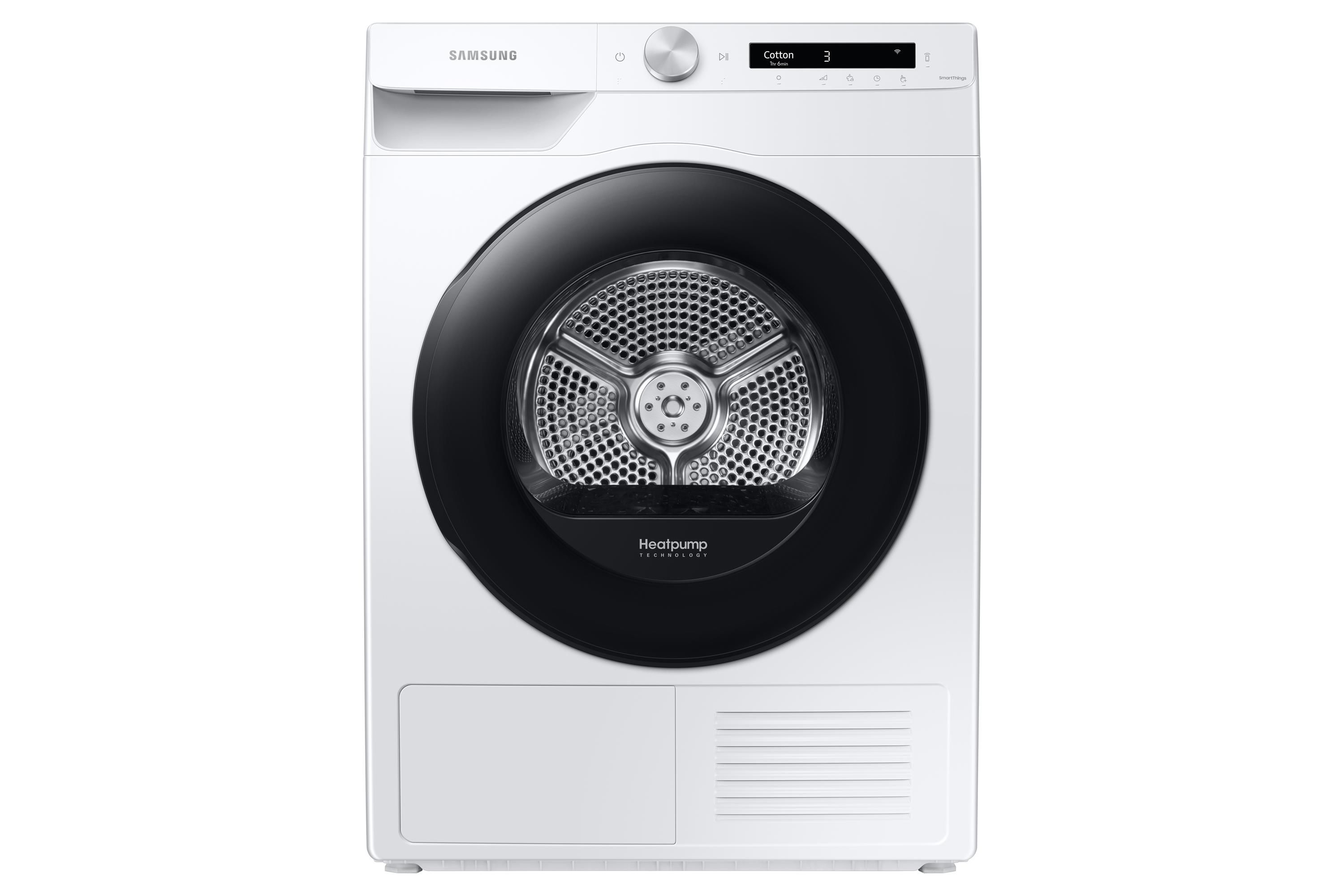 Samsung Dv80t5220aw Asciugatrice Libera Installazione Caricamento Frontale  8kg Classe Energetica A Bianco