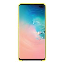 EF-PG975 Cover in Silicone per Galaxy S10+ Giallo