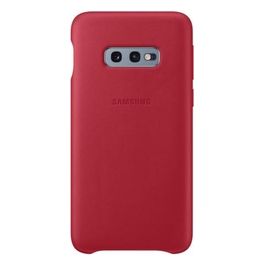EF-VG970 Cover in Pelle per Galaxy S10 E Rosso