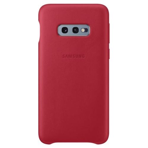 Samsung EF-VG970 Cover in Pelle per Galaxy S10 E Rosso