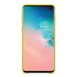 EF-VG973 Cover in Pelle per Galaxy S10 Giallo