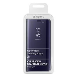 EF-ZG950CVEGWW Galaxy S8 Clear View Standing Cover, Viola