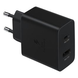 Samsung EP-TA220NBEGEU Caricabatterie Power Adapter Duo 35W USB-C USB-A