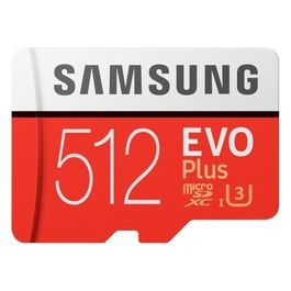 Samsung Evo Plus 2020 Memoria Flash 512Gb MicroSDXC Classe 10 Uhs-i