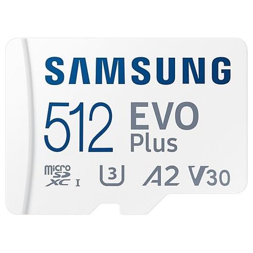 Samsung EVO Plus Memoria Flash 512Gb MicroSDXC UHS-I Classe 10