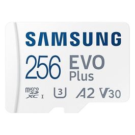 Samsung EVO Plus Memoria Flash 256Gb MicroSDXC UHS-I Classe 10